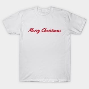 Merry Christmas - red T-Shirt